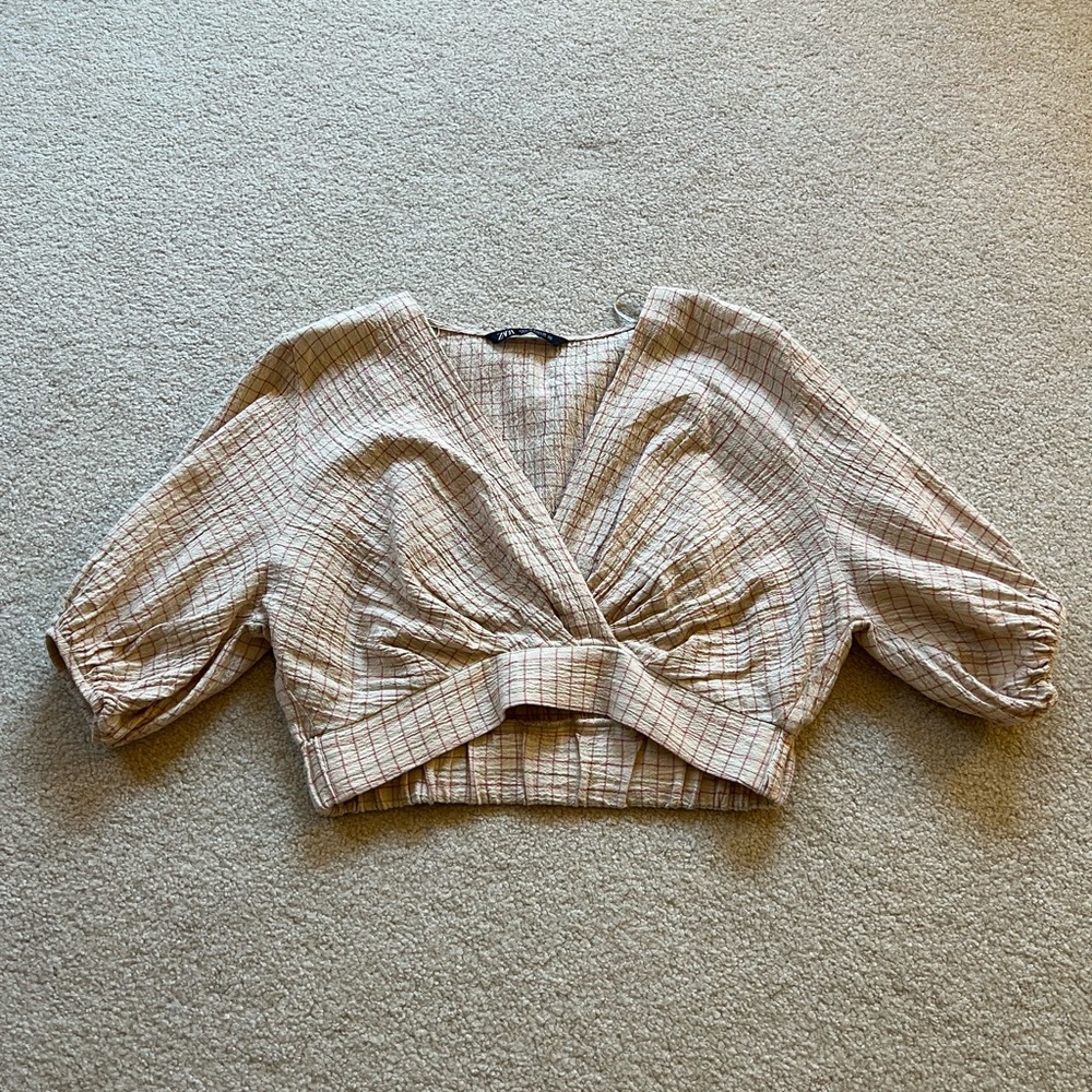Zara cropped top size S
